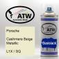 Preview: Porsche, Cashmere Beige Metallic, L1X / SQ: 400ml Sprühdose, von ATW Autoteile West.